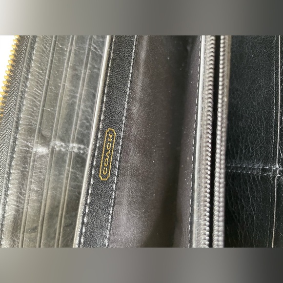 Coach Pleated leather Wallet Coach Madison wallet coach gathered leather wallet - Picture 9 of 16